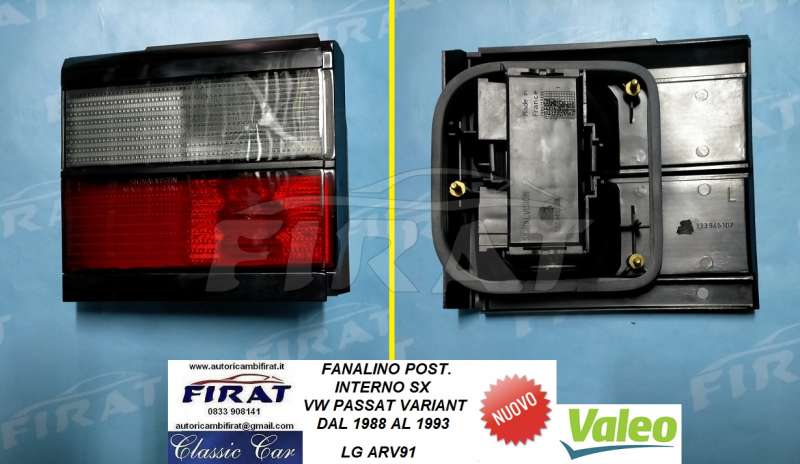 FANALINO VW PASSAT VARIANT 88 - 93 POST. SX INTERNO (ARV91)